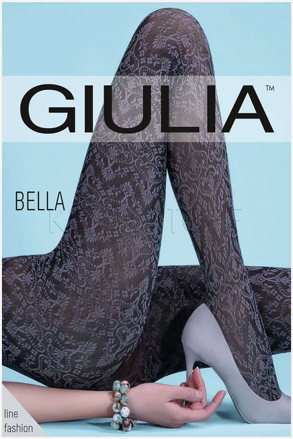 Колготки жіночі з візерунком GIULIA Bella 80 model 1